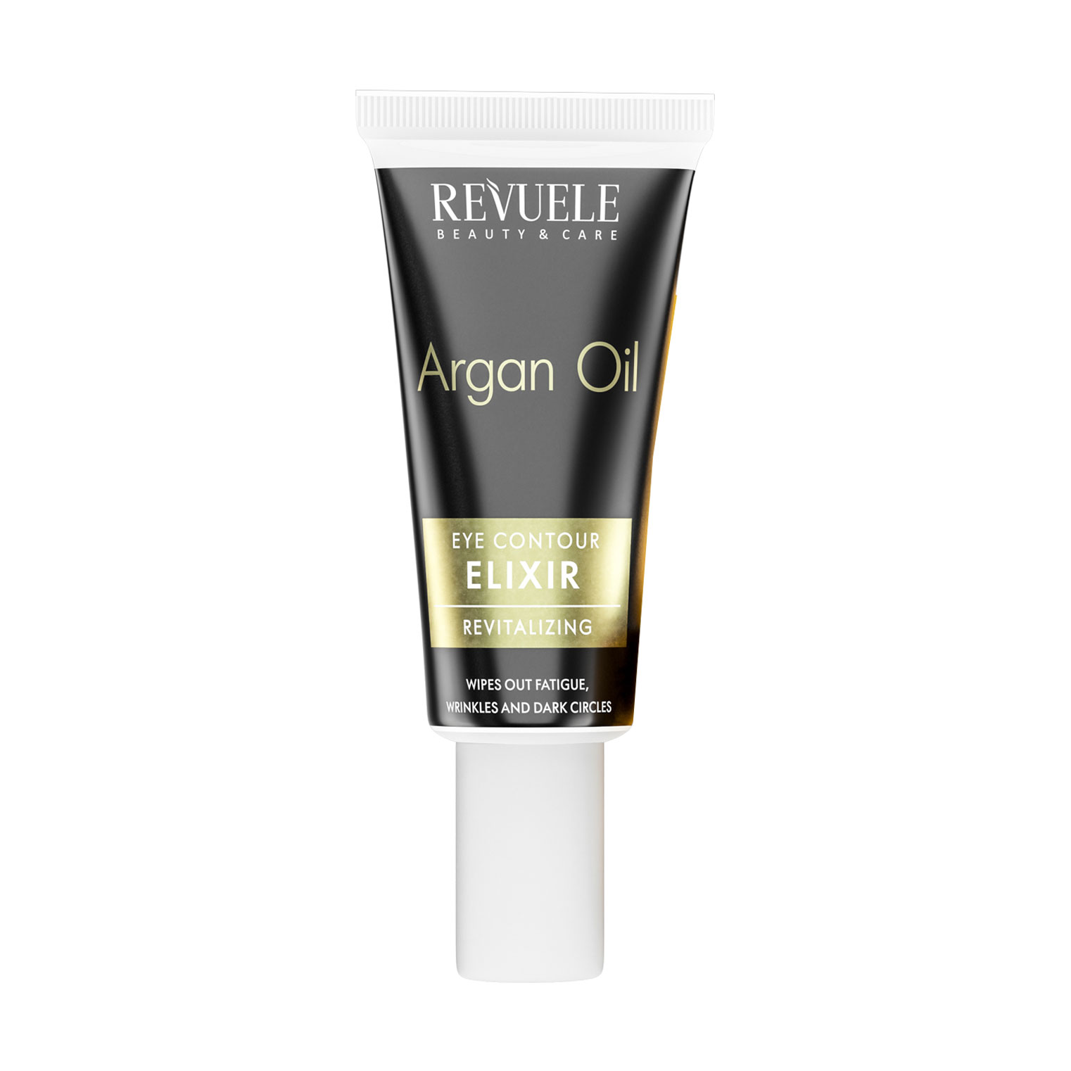 Відновлювальний крем для шкіри навколо очей Revuele Argan Oil  від втоми, зморщок та темних кіл, з аргановою олією, 25 мл